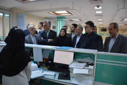بازدید سخنگوی کمسیون بهداشت و درمان مجلس شورای اسلامی  و رئیس سازمان نظام پرستاری کشور از مراکز آموزشی درمانی نور و حضرت علی اصغر (ع)
